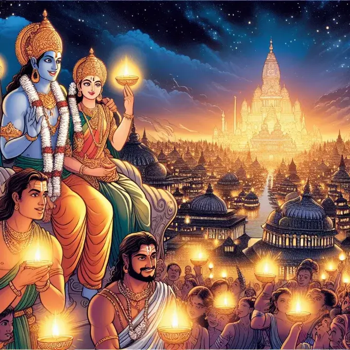 Ramji Returning to Ayodhya