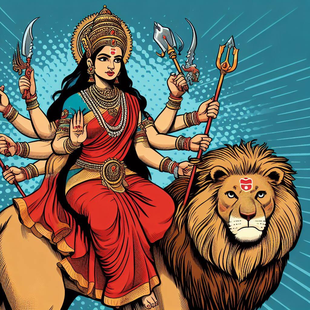 Sher Kaise Bana Maa Durga Ki Sawari