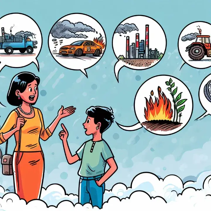 Reasons of Air Pollution